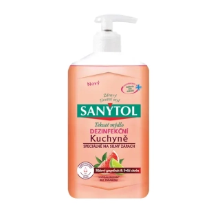 Sanytol Limetka & grapefruit - dezinfekční mýdlo do kuchyně, 250 ml