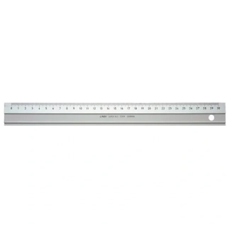 Pravítko Linex - 30 cm, hliníkové