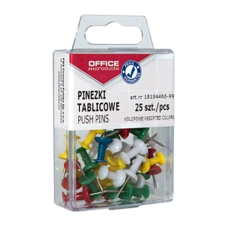 Špendlíky Office Products barevné