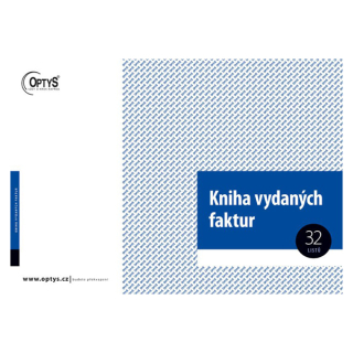 Kniha vydaných faktur A4