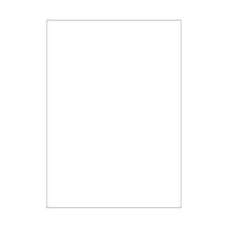 Etikety 210 x 297 mm - bílé POLYESTER